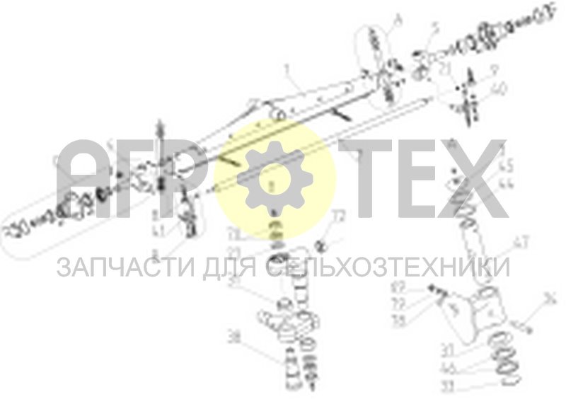 Балка моста (152.02.03.000Ф) (№37 на схеме)